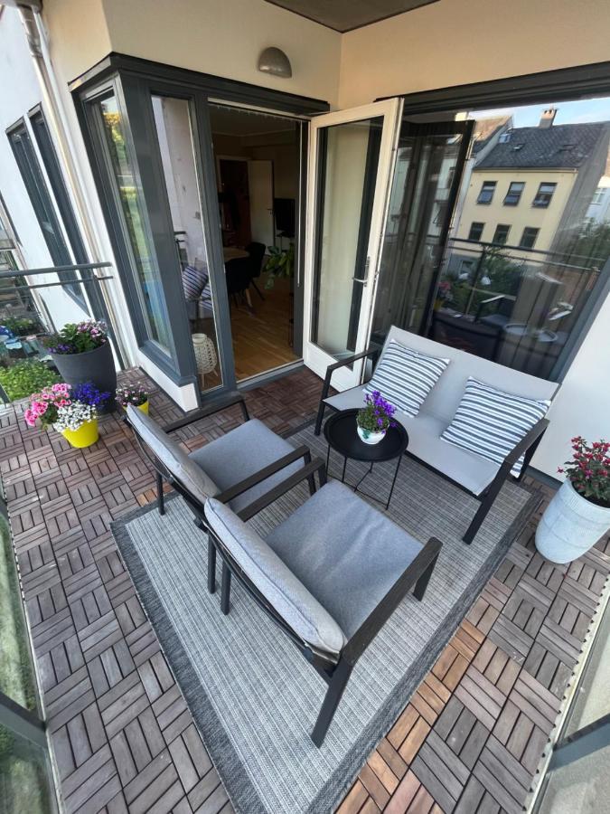 ברגן Modern Apartment - Amazing Terrace And Fjord View, Close To City Center מראה חיצוני תמונה