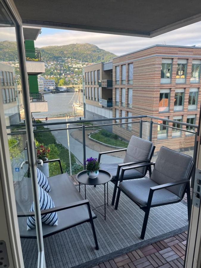 ברגן Modern Apartment - Amazing Terrace And Fjord View, Close To City Center מראה חיצוני תמונה